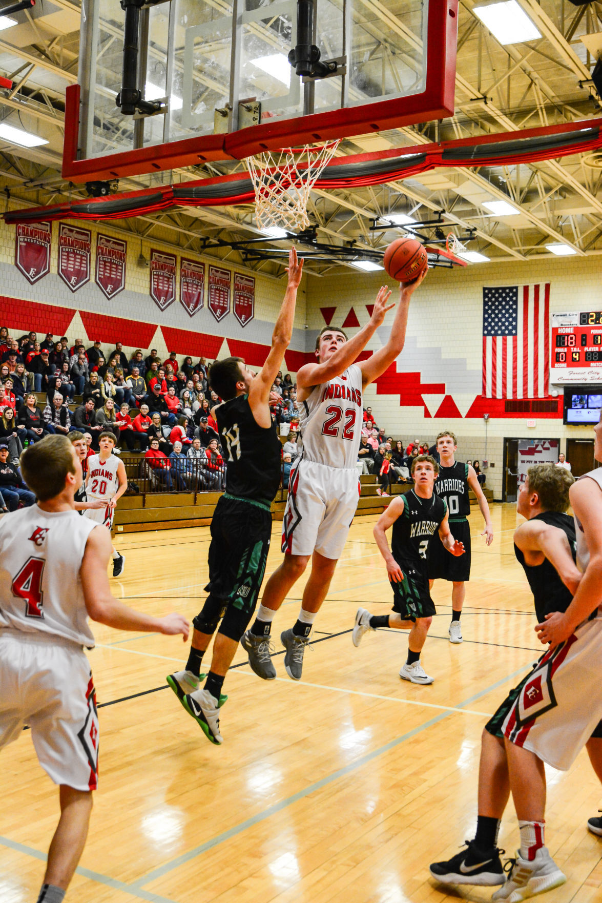 FC boys basketball vs. North Union 9